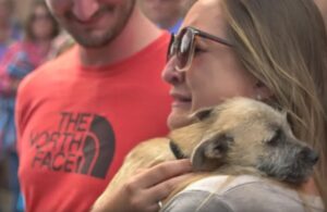 Couple Adopts Rescue Dog Sight Unseen—Their Reaction When They Finally Meet Him Is Priceless